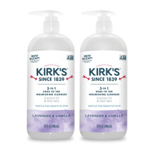 Kirk's 3-in-1 nhrender Flssigreiniger von Kopf bis Fu fr Mnner, Frauen und Kinder Premium-Kokosnussl und Aloe Vera gentechnikfrei und veg