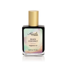 Kuumba Made Black Coconut Duft Oil | 0,5 Fl Oz | Noter af kokosnd mrk chokolade og brndt mandel | Ren langvarig duft | Alkoholfri | Parfume