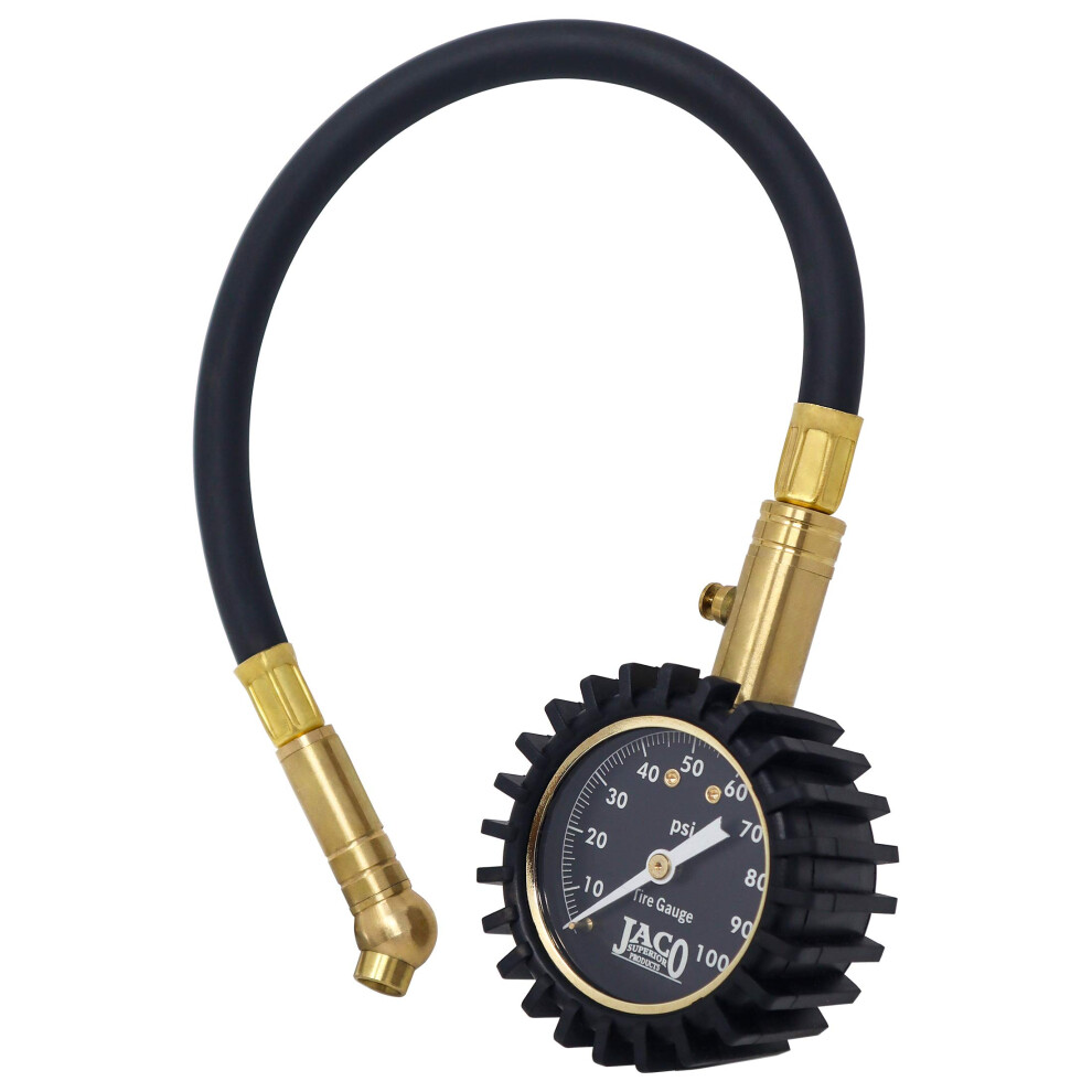 Jaco Elitepro Tire Pressure Gauge - 100 Psi 642213215781