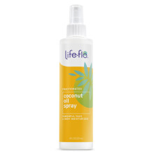 Life-flo fraktioniertes Kokosnussl-Spray, raffiniertes flssiges Kokosnussl fr die Hautpflege, Haarpflege, leichte Feuchtigkeitscreme, alle Hautty