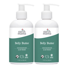 Earth Mama Belly Butter Matowy krem ??nawilzajacy do skry suchej | Balsam do regeneracji w ciazy i po porodzie Samopielegnujacy krem ??do ciala