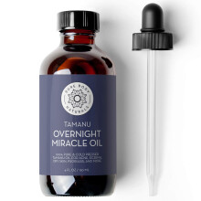 Pure Body Naturals Kaltgepresstes Tamanu-l 4 Fl Oz beruhigt gereizte Haut spendet trockener, schuppiger Haut Feuchtigkeit