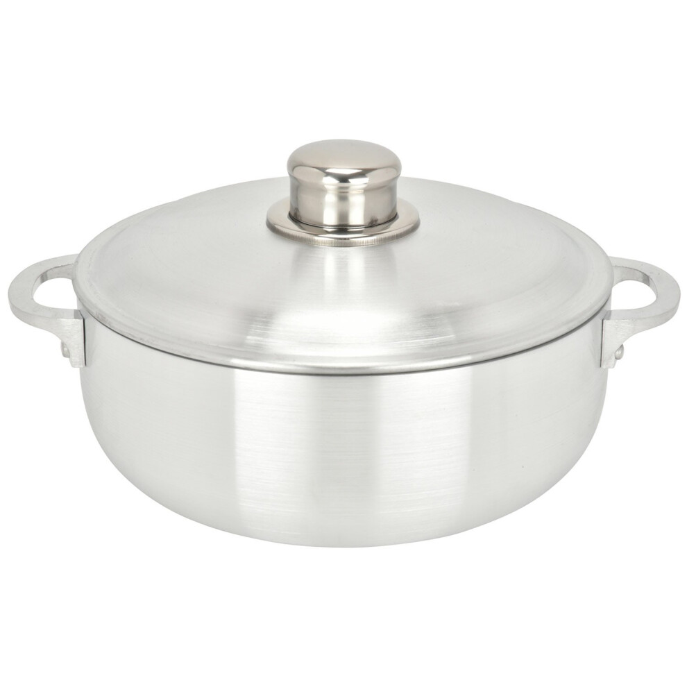 ALUMINUM CALDERO STOCK POT by Chef Pro  Durable Aluminum  Superior Cooking Performance for Even Heat Distribution  Perfect For Serving Large/Smal-image-OPC-PHTGC6Q-NEW