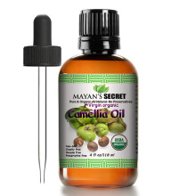 Mayan's Secret reine Trger- und therische le fr die Hautpflege, Haar-Krper-Feuchtigkeitscreme fr die Anti-Aging-Hautpflege im Gesicht (Kamelien
