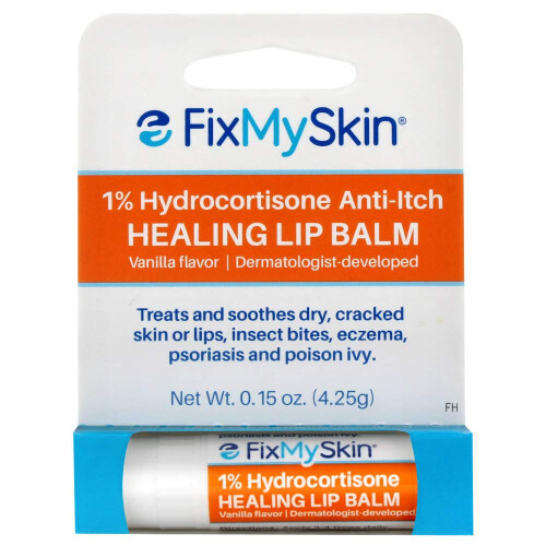 FixMySkin Vanille Heilender Lippenbalsam