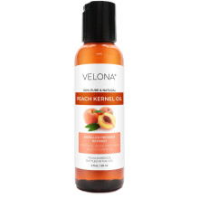 Pfirsichkernl von Velona  2 Fl Oz | 100 % reines und natrliches Trgerl | Raffiniert kaltgepresst | Kochen Haut Haar Krper & Gesicht Feuchtigkei