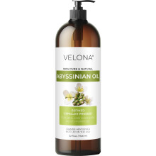 velona Abessinierl 32 Fl Oz | 100 % reines und natrliches Trgerl | Kaltgepresst | Haar-Krperpflege | Nutzen Sie es noch heute  genieen Sie die