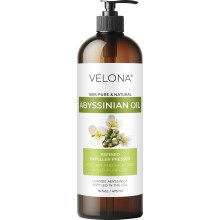 velona Abyssinian Oil 16 Fl Oz | 100 % ren och naturlig brarolja | Kallpressad | Hrkroppsvrd | Anvnd idag - Njut av resultat
