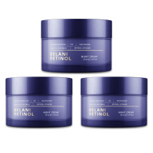ABERA Belani Retinol-Creme fr das Gesicht, Gesichtsfeuchtigkeitscreme mit Kollagencreme und Hyaluronsure, Anti-Falten, Reduziert feine Linien, Nach