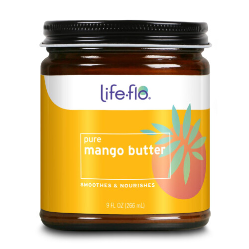 Life-flo, Reine Mangobutter, 9 fl oz (266 ml)