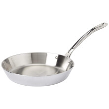 Viking Culinary Contemporary 3-Ply Stainless Steel Nonctick Fry Pan  10 Inch  Ergonomic Stay-Cool Handle  Dishwasher  Oven Safe  Works on All Coo