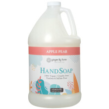 Ginger Lily Farms Botanicals All-Purpose Liquid Hand Soap Refill 100% Vegan & Cruelty-Free Apple Pear Scent 1 Gallon (128 fl. oz.)