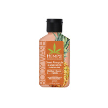 Hempz NEU Mini Body Wash Sweet Pineapple & Honey Melon Duschgel in Reisegre 2,25 oz.