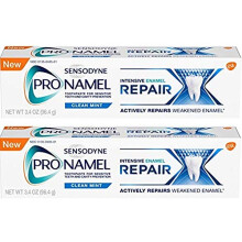 Sensodyne ProNamel  Clean Mint  Intensive Repair 3.4 Ounce (Pack of 2)