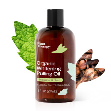 Plant Therapy Bio Whitening Öl 8 oz Pfefferminze & Nelke, natürlich weißere Zähne, frischer Atem & Zahnfleischgesundheit