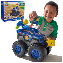 Paw Patrol: Rescue Wheels Chases Power Haulin Cruiser Speelgoedtruck met draagraket Gemotoriseerde lier Lichten en geluiden Kinderspeelgoed voor