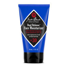 Jack Black Dual Defense Face Moisturizer- 100% Mineral Sunscreen de amplio espectro SPF 30