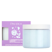 Pacifica Lavender Glow Shimmering Body Jelly - Moon-Kissed Illuminator & Hydrating Body Gel, Lightweight Glow Highlight with Lavender & Vanilla, Clean