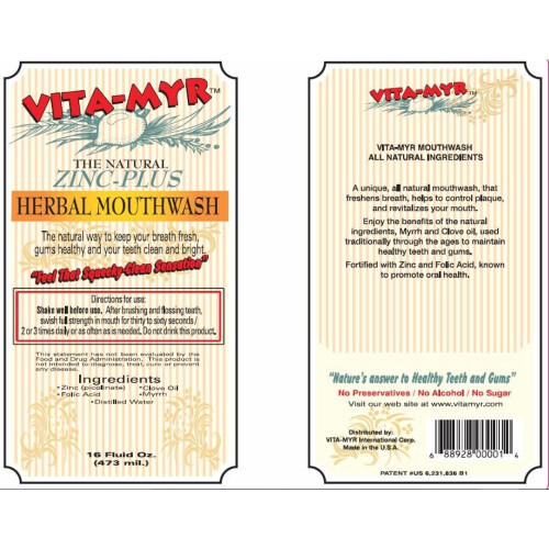3 pacchi Vita-Myr 16 oz Efficace colluto 2