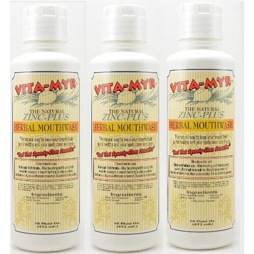3 pacchi Vita-Myr 16 oz Efficace colluto