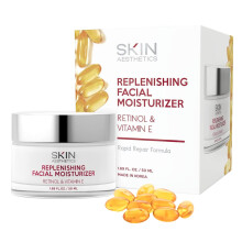 Hudestetik Koreansk retinol & vitamin E ansiktskrm - Testad av hudlkare - Ren sknhet - Reparerar & terfuktar - Behandling av fina linjer och