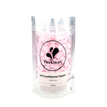 Pacchetto di ricarica youclean - compresse di dentifricio 365 - Remineralizzazione naturale e sbiancamento con nano idrossiapatite - Viaggio o uso qu