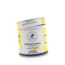 Pacchetto di ricarica youclean - compresse di dentifricio 365 - Remineralizzazione naturale e sbiancamento con nano idrossiapatite - Viaggio o uso qu