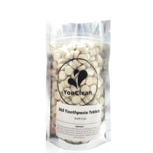 Pacchetto di ricarica youclean - compresse di dentifricio 365 - Remineralizzazione naturale e sbiancamento con nano idrossiapatite - Viaggio o uso qu