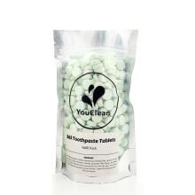 YouClean Nachfllpack 365 Zahnpasta-Tabletten Natrliche Remineralisierung & Aufhellung mit Nano-Hydroxylapatit Reisen oder tglicher Gebrauch