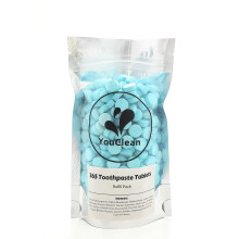 YouClean Nachfllpack 365 Zahnpasta-Tabletten Natrliche Remineralisierung & Aufhellung mit Nano-Hydroxylapatit Reisen oder tglicher Gebrauch
