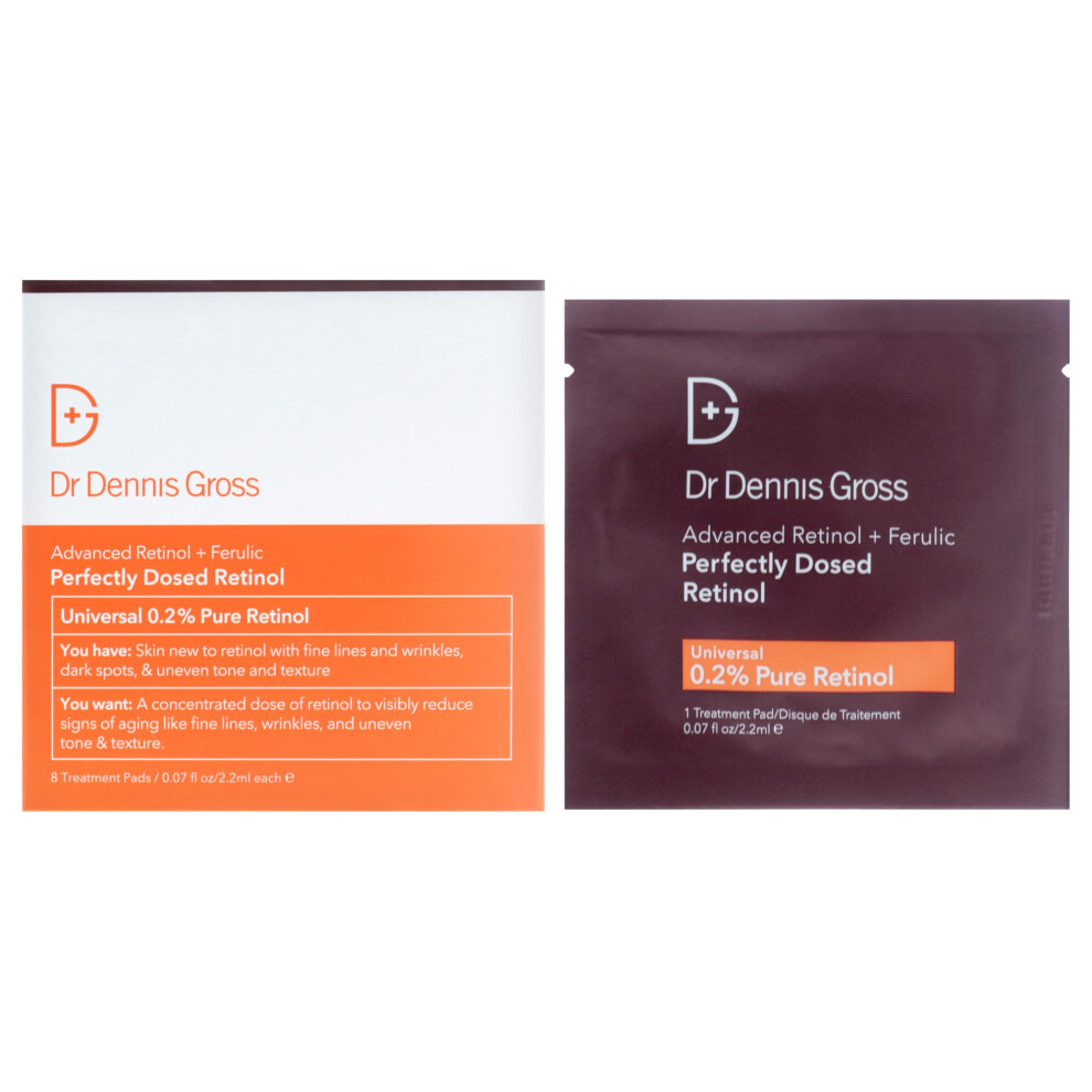 Dr Dennis Gross Skincare Advanced Retinol + Ferulic Perfectly Dosed Retinol Universal 0.02% 17.6Ml - Image 3
