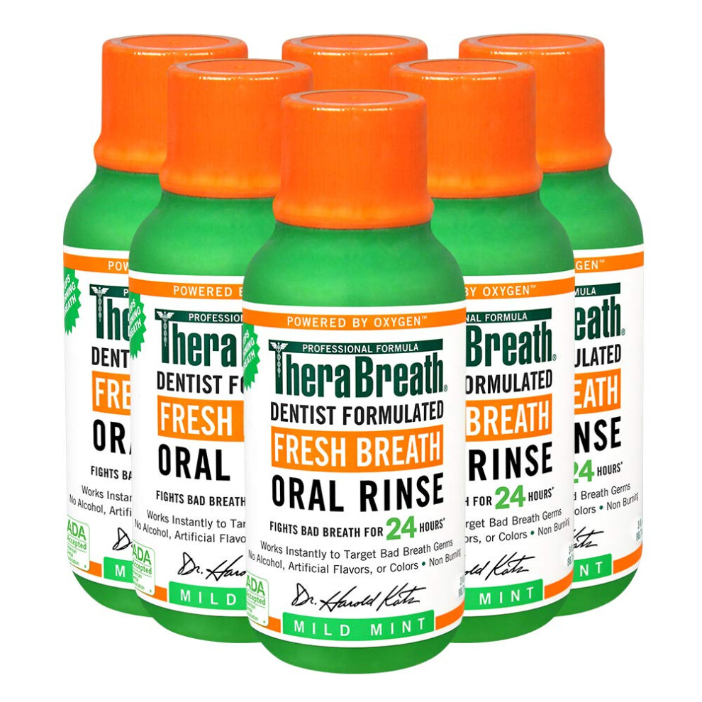 Therabreath Fresh Breath Mundsp Lung F R Zahn Rzte, Milde Minze, 85 Ml (6Er-Pack)-image