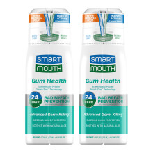 Enxaguante respiratrio ativado por zinco SmartMouth Gum Health 16 onas, 2 unidades