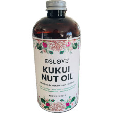Oslove Organics Reines Kukui-Nussl kaltgepresst zur Verwendung fr Lotionen, Seifen, Seren, Krperbutter und mehr. Ideal fr die Haut- und Haarpfl