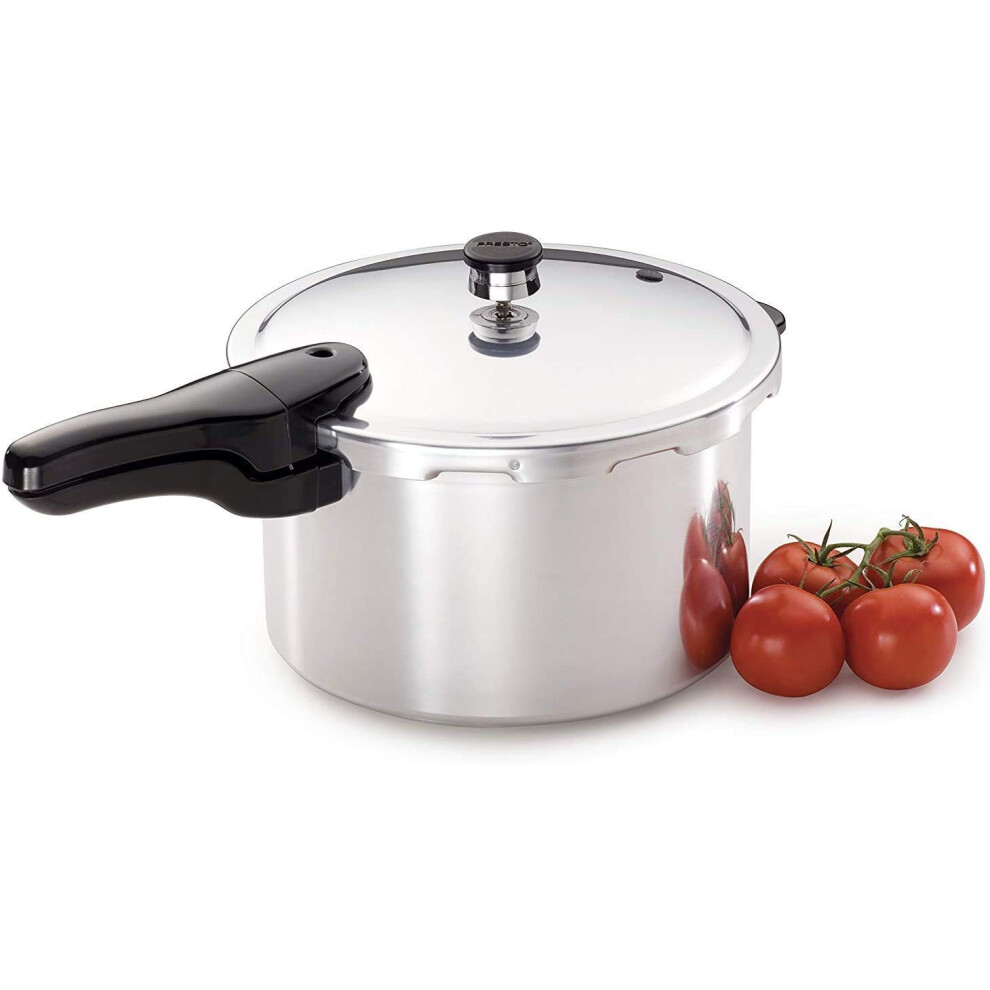 Presto 8-Quart Aluminum Pressure Cooker Silver