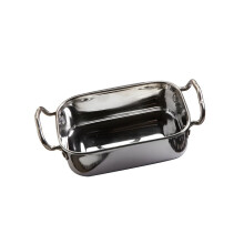 American Metalcraft MRPS55 Mini stekpanna rostfritt stl 26 oz. Kapacitet 2"""" H 5-1/2"""" B 5-1/2"""" L