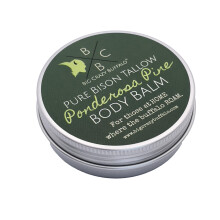 Big Crazy Buffalo Pure Bison Tallow Balm Ponderosa Pine - Dufte af fyrrecypres og cedertr? - Til alle form?l Body Butter Hydrating Naturlig afled