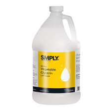 SMPLY. Glicerina Vegetal USP 99.7% Pura para Piel, Jabón, y Más, Medio Galón