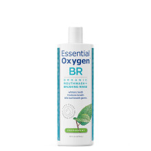 Essential Oxygen Certifierad BR Ekologisk Sköljning, Naturlig Munskölj för Vitare Tänder och Fräschare Andedräkt