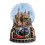 Hogwarts Express beleuchteter Musikglobus mit fahrendem Zug 1