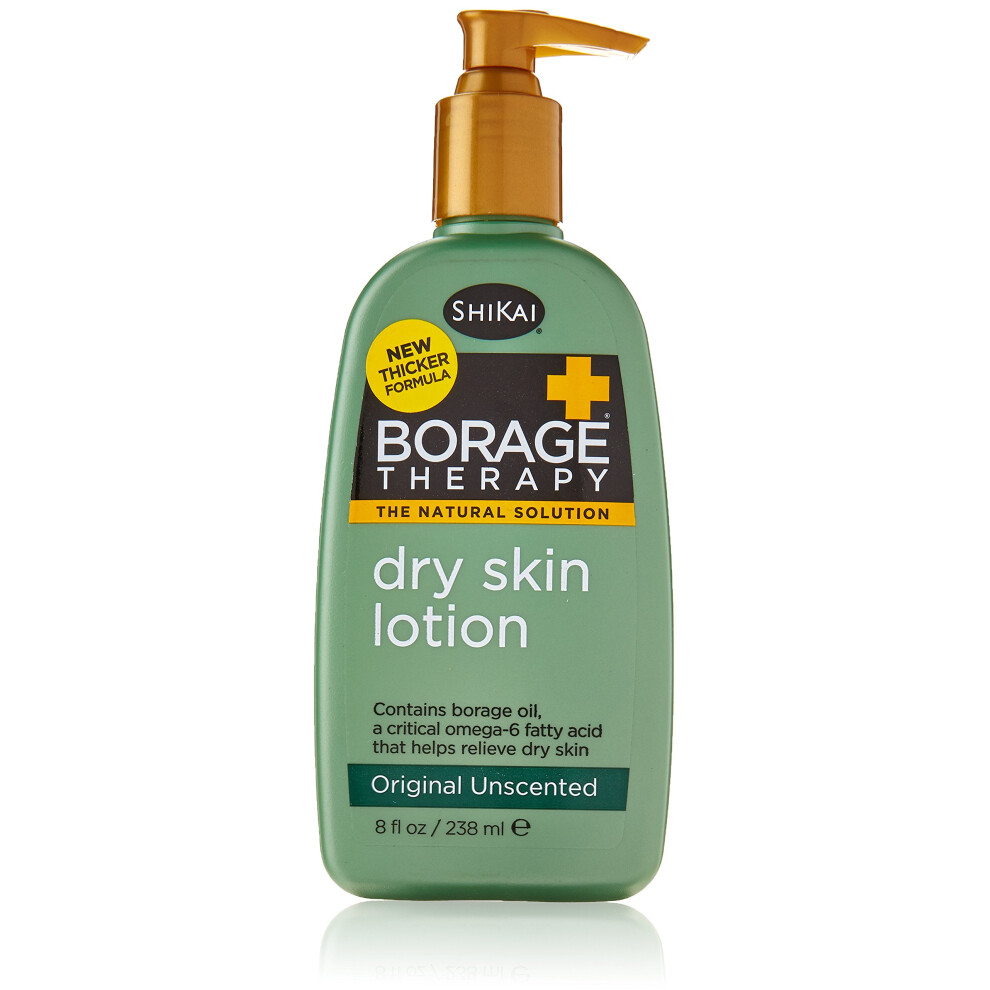 Shikai Lotion Dry Skin Therapy Borage 8 Fluid Ounce
