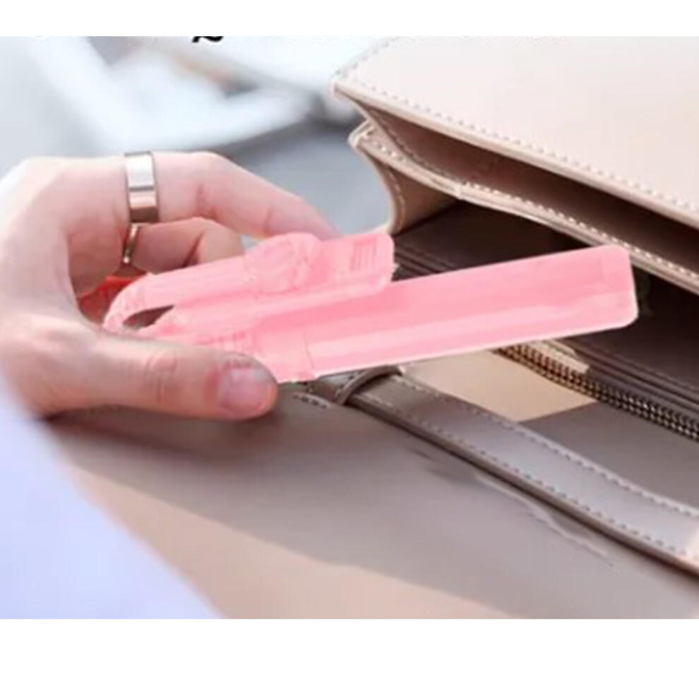 Live Video Tripod Selfie Stick Stainless Steel Telescopic Folding Portable Selfie Rod With Remote Control Pink 4661319261764