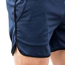 Herren Schnell-Trocknende Mesh-Shorts 190 g Größe L Navyblau