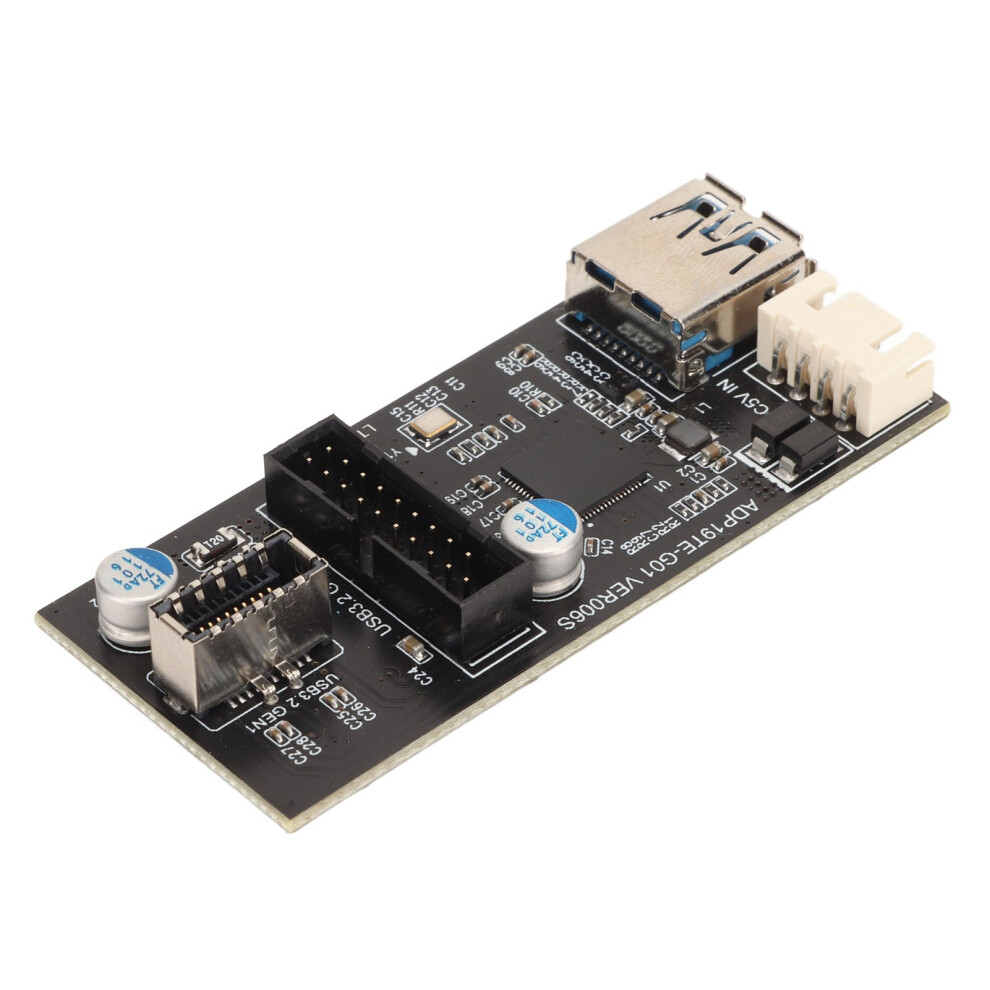 Usb3.2 Gen1 To 19Pin Type E Adapter Card 5Gbps Usb3.0 To 19Pin Expansion Card For Win 7 8 10 11 For Linux 8141319272312