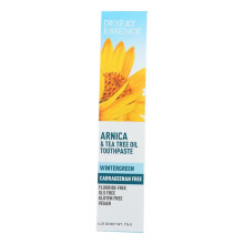 Desert Essence, Arnica & Teebaumöl Zahnpasta, Wintergrün, 6,25 Unzen (176 g)