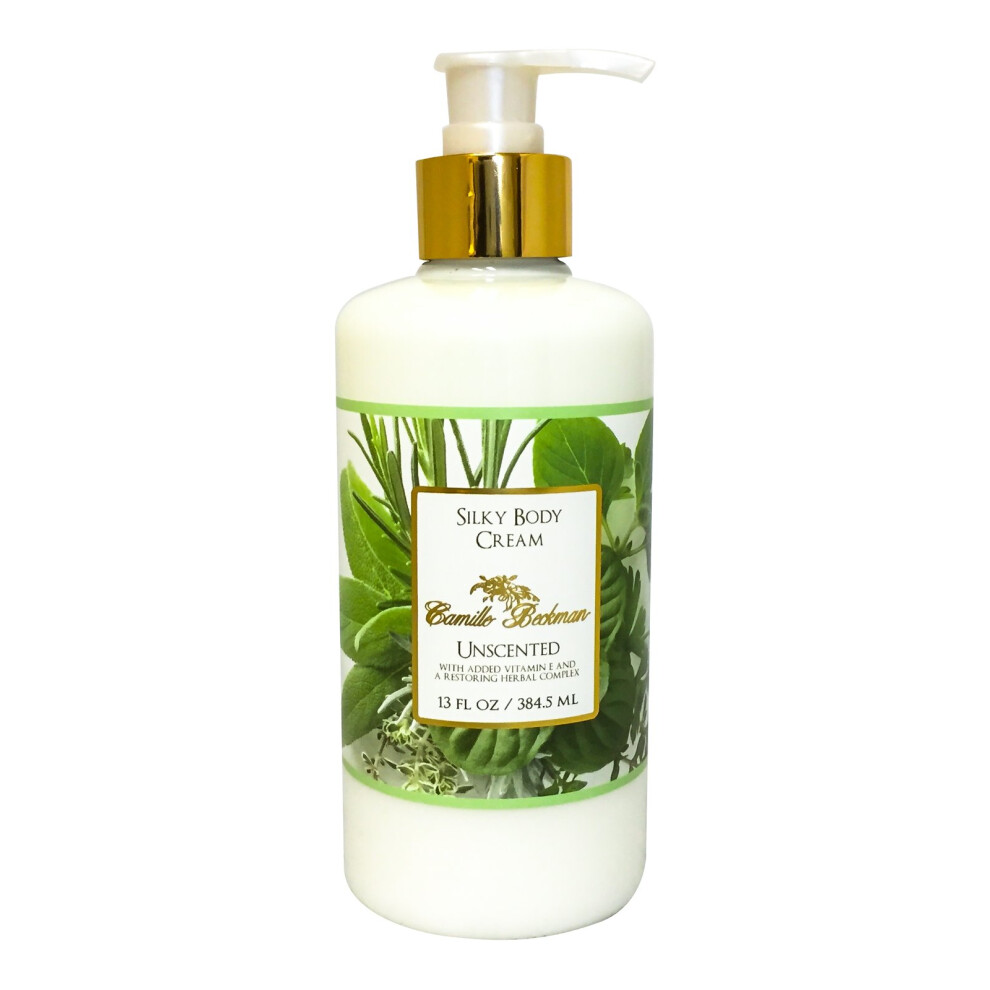 Camille Beckman Cream Silky Body (Unscenetd 13 Ounce)