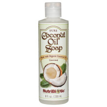 NutriBiotic, Reine Kokosölseife, Ungeruchter, 8 fl oz (236 ml)