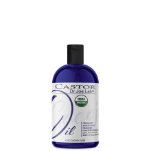 Dr Joe Lab Rizinusl, biologisch, kaltgepresst, Bio-Rizinusl, unraffiniert, rein, USDA-zertifiziert, hexanfrei, gentechnikfrei  natrlich, feuchtig