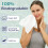 Serviettes de Visage Jetables PureSoftness, 100% Coton, Extra Large 30 x 25 cm 2