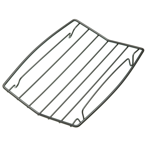 MasterClass KCMCTRAYNS26 26 x 20 cm Non Stick Roasting Rack V Shaped Carbon Steel Silver